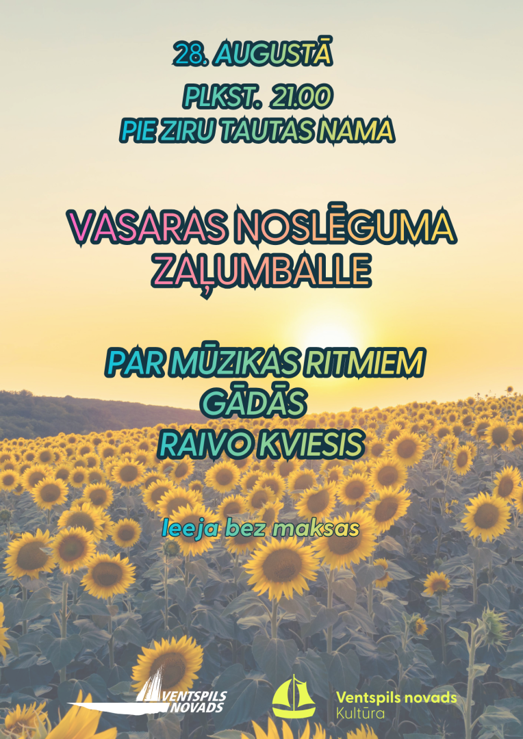Zirās notiks vasaras noslēguma zaļumballe