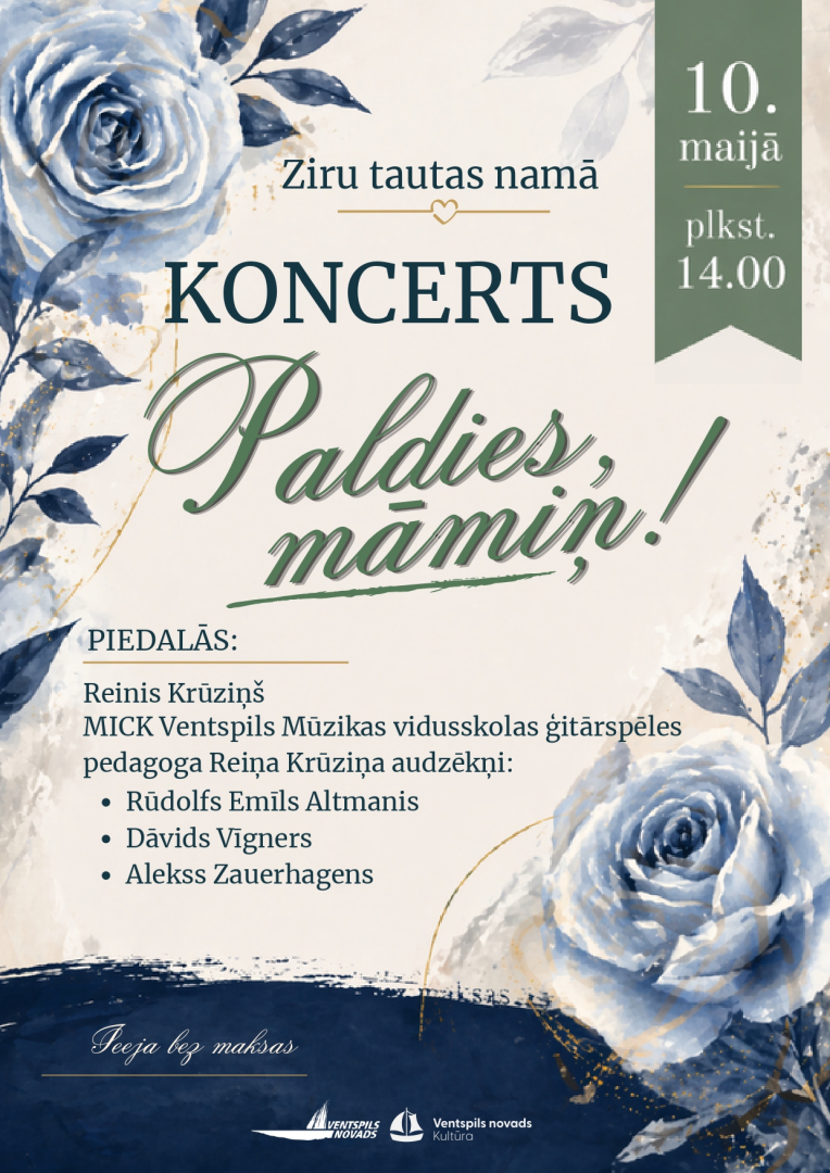 Zirās notiks Māmiņdienas koncerts