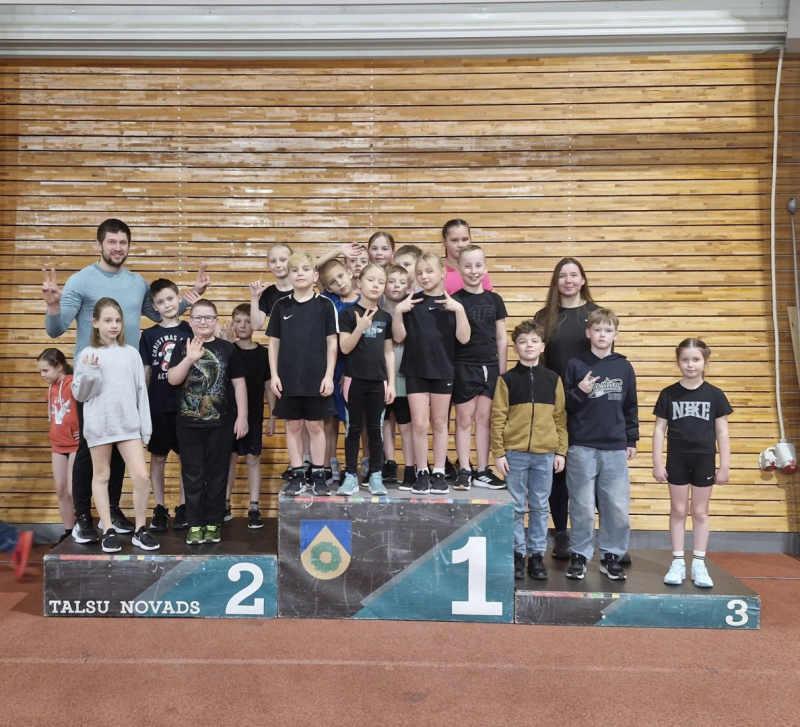 Sportisti Talsu sacensībās