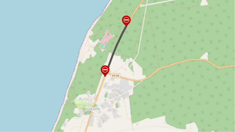 Jūrkalnes pagastā autoceļa P111 33km–34km posmā noticis ceļa satiksmes negadījums. Satiksme ir pilnībā bloķēta. ❗️ Aicinām iedzīvotājus izvēlēties apbraukšanas ceļus caur Alsungu vai Kuldīgu (autoceļu P119).