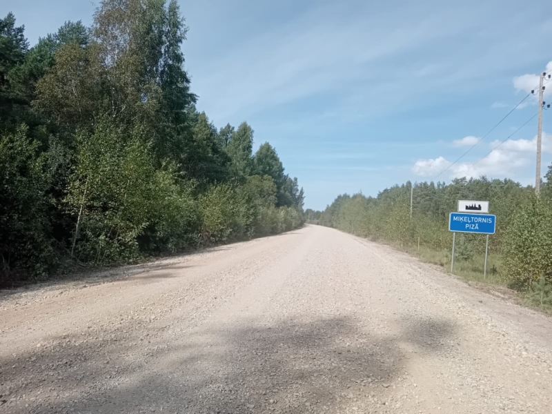 Miķeļtorņa teritorijā notiek remontdarbi