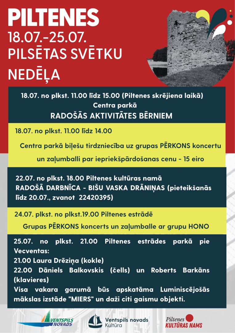 Piltenes pilsētas svētku nedēļa