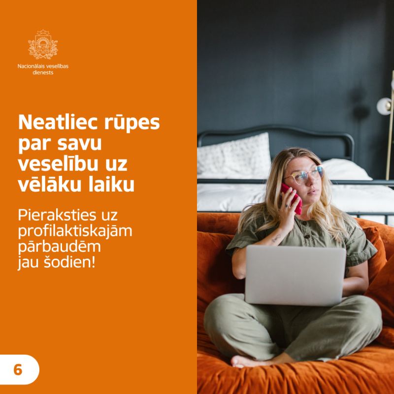 Nacionālais veselības dienests (NVD) ir apkopojis informāciju par visām valsts apmaksātajām profilaktiskajām pārbaudēm, kuras ir pieejamas Latvijas iedzīvotājiem.
