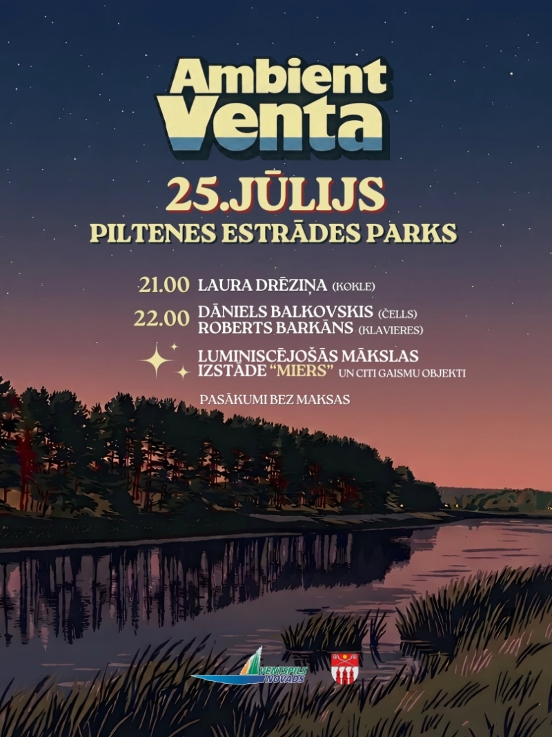 Izstāde Piltenes estrādes parkā