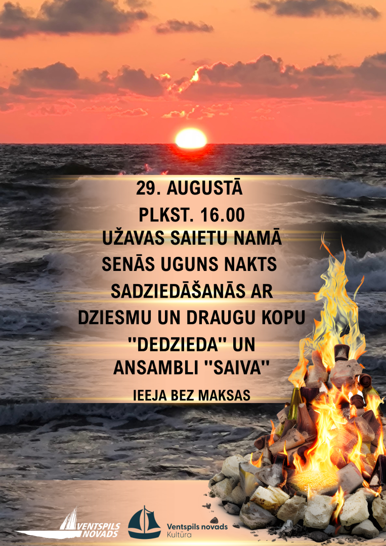 Užavā svinēs Ugunsnakti