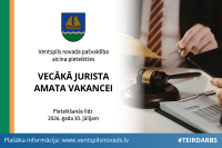 Aicina darbā juristu