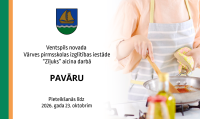 Vārves PII Zīļuks aicina darbā pavāru
