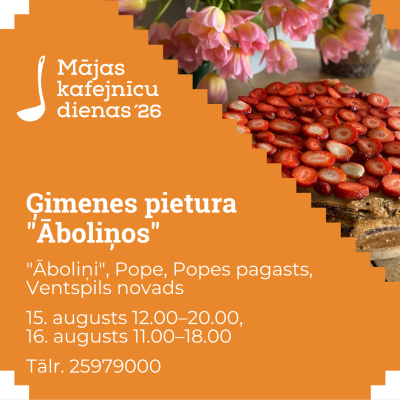 "Āboliņos" saimnieki viesus uzņems 15. un 16. augustā