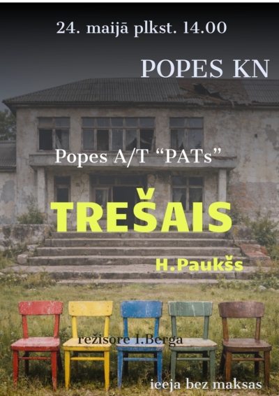 Popē notiks teātra diena