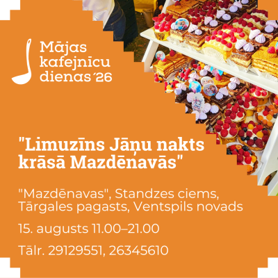 Kafejnīca viesus uzņēms "Mazdēnevās", Tārgales pagastā