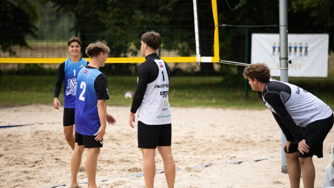 Noslēdzies Ventspils novada čempionāts pludmales volejbolā vīriešiem