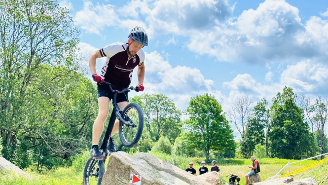 Velosipēdista triki