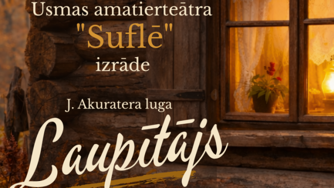Ugāles tautas namā notiks teātra izrāde