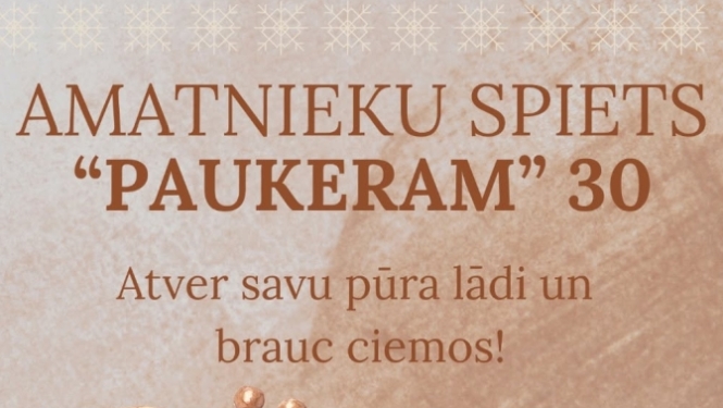 17. oktobrī notiks amatnieku spiets