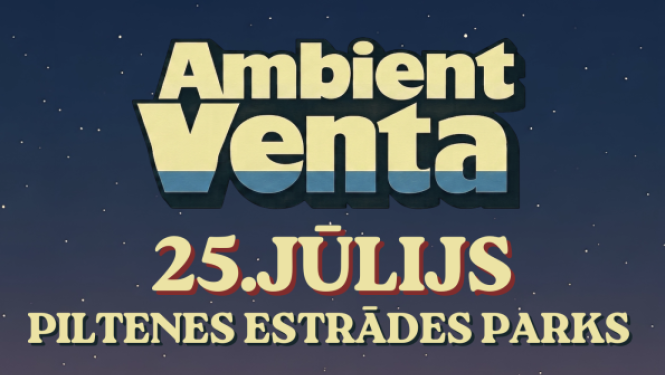 25. jūlijā ikviens aicināts uz īpašu muzikālu sajūtu vakaru “Ambient Venta” Piltenes estrādes parkā pie Vecventas 