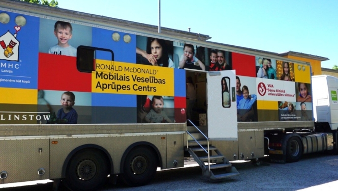 “Ventspils novada Sociālais dienests” Ugālē organizē Bērnu mobilā veselības aprūpes centra izbraukumu
