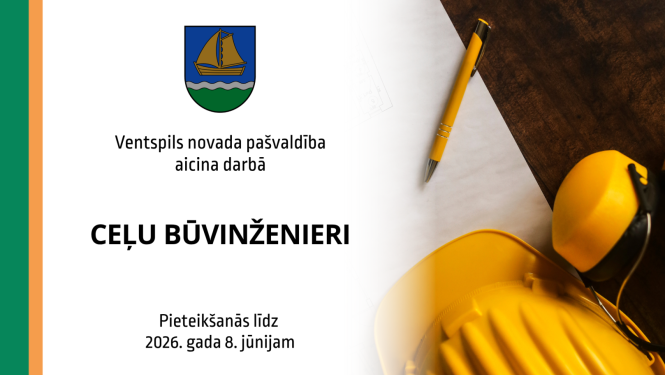 Aicinām darbā ceļu būvinženieri