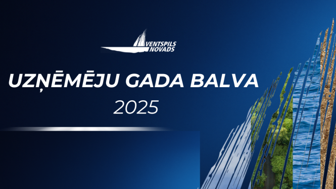 Aicinām izvirzīt pretendentus konkursā “Ventspils novada uzņēmēju gada balva 2025”