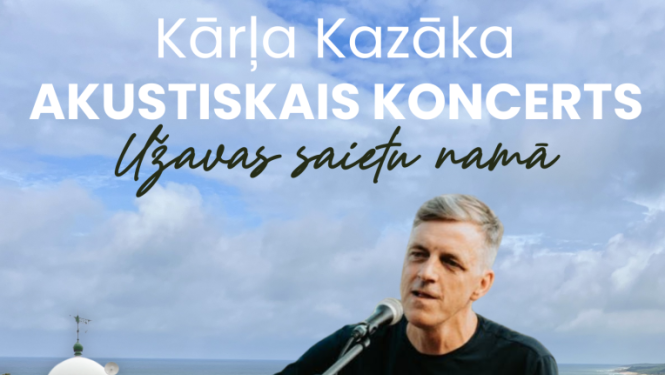Koncerts pārcelts uz Užavas saietu namu