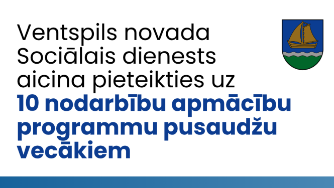 Ventspils novada  Sociālais dienests  aicina pieteikties uz 10 nodarbību apmācību programmu pusaudžu vecākiem
