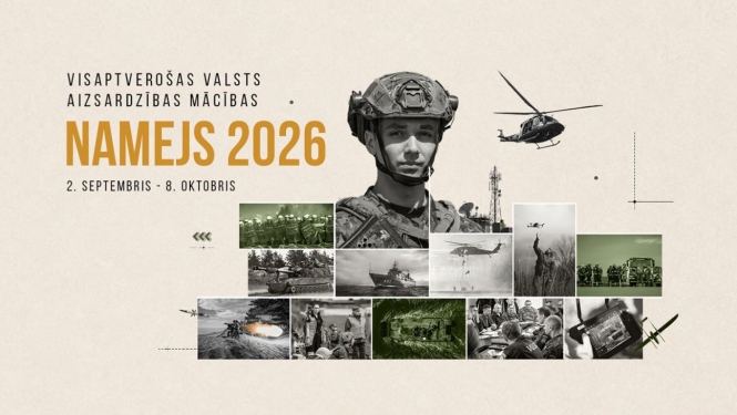 Latvijā noslēgušās visaptverošas valsts aizsardzības mācības “Namejs 2026”