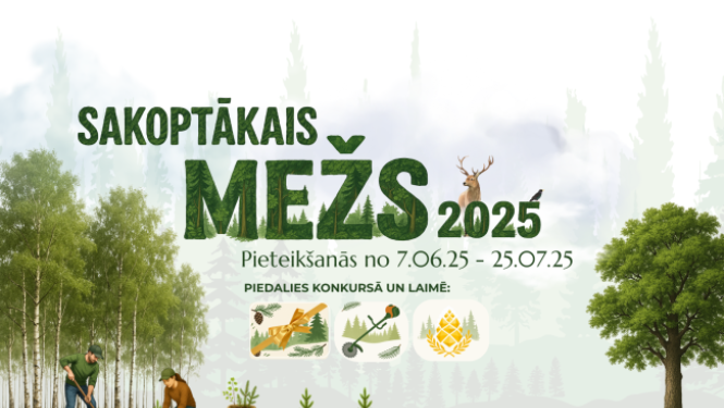Sakoptākā meža baneris