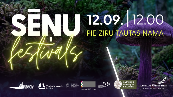 Zirās notiks Sēņu festivāls