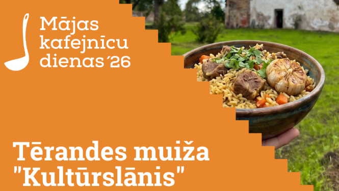 Terāndes muižas kafejnīca viesiem būs atvērta 15. augustā