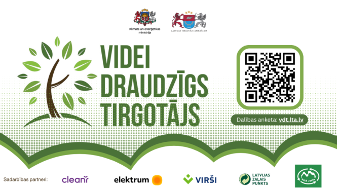 Aicina pieteikt uzņēmumus nominācijai “Videi draudzīgs tirgotājs”