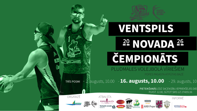 Volejbola čempionāta Popē 2. posms 