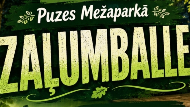25. jūlijā Puzes mežaparkā notiks Zaļumballe