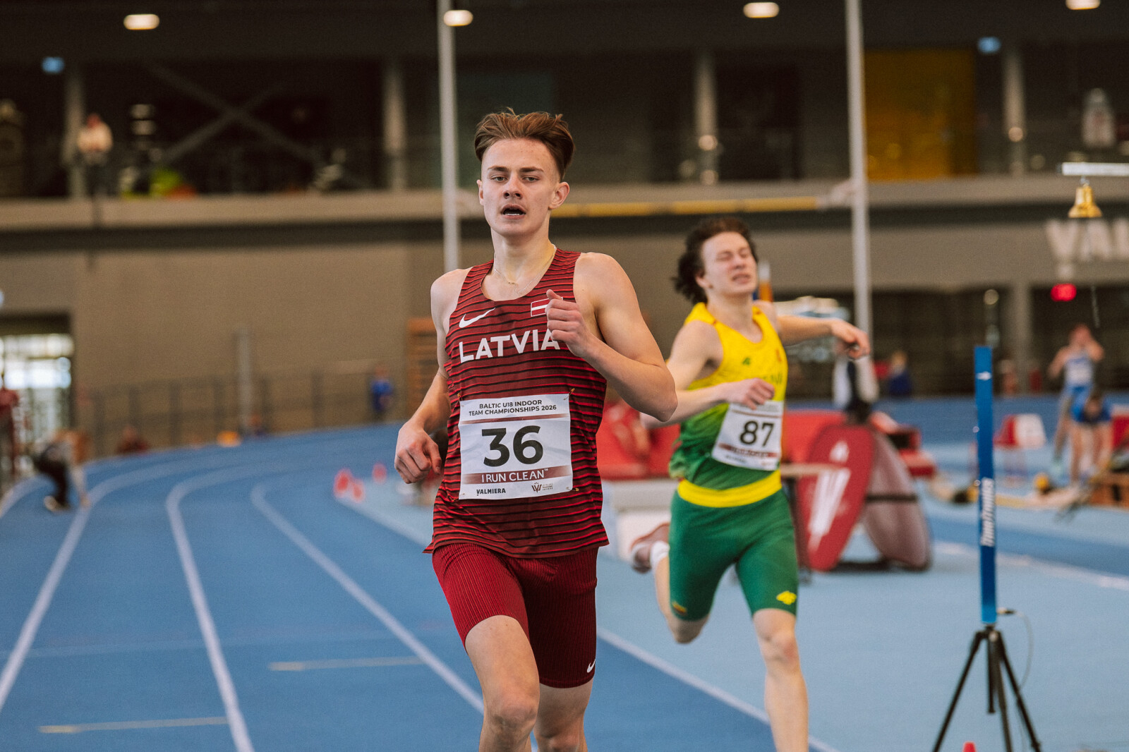 Sportists skrien