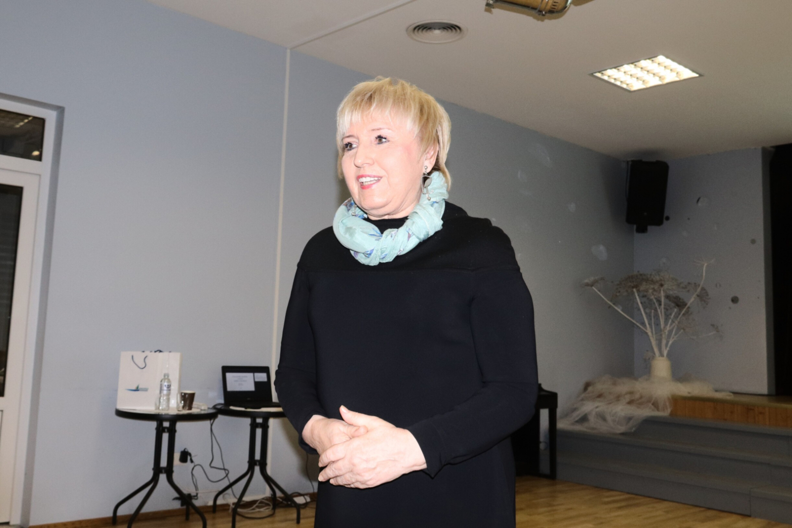 Aina Klimoviča pasakās vecākiem par apmeklēšanu