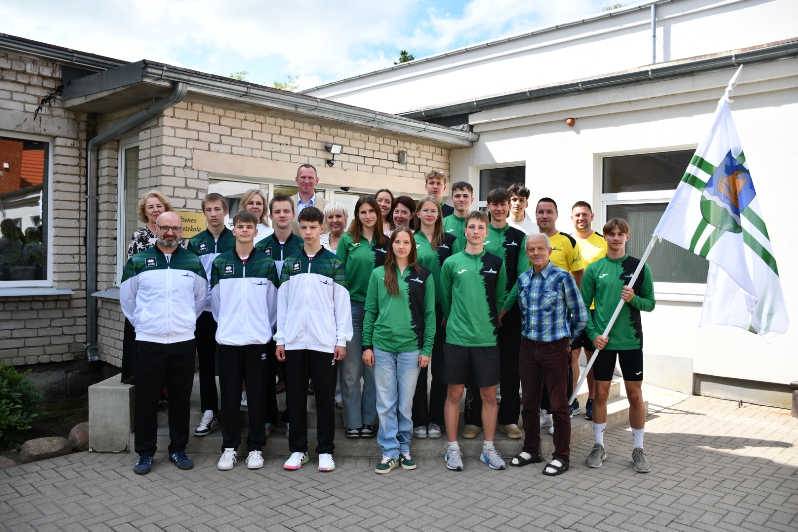 Ventspils novada sportistu delegācija