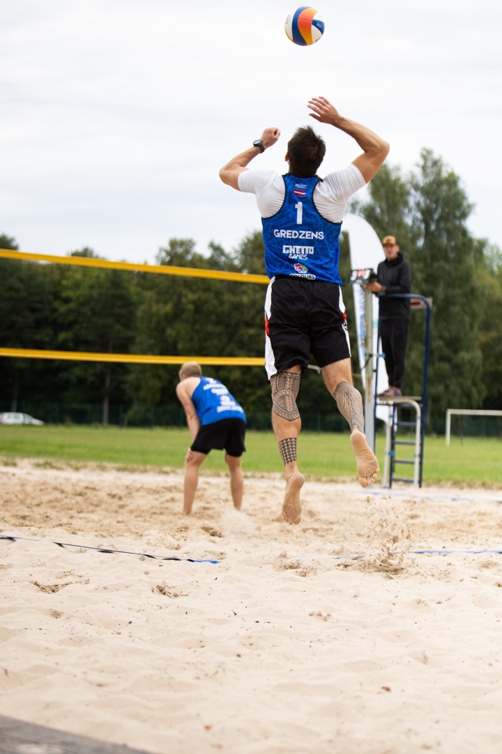 Noslēdzies Ventspils novada čempionāts pludmales volejbolā vīriešiem