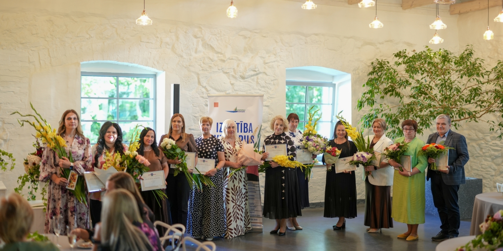 Vārves muižā tika sveikti pedagogi