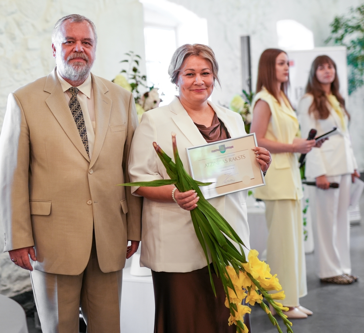 Vārves muižā tika sveikti pedagogi