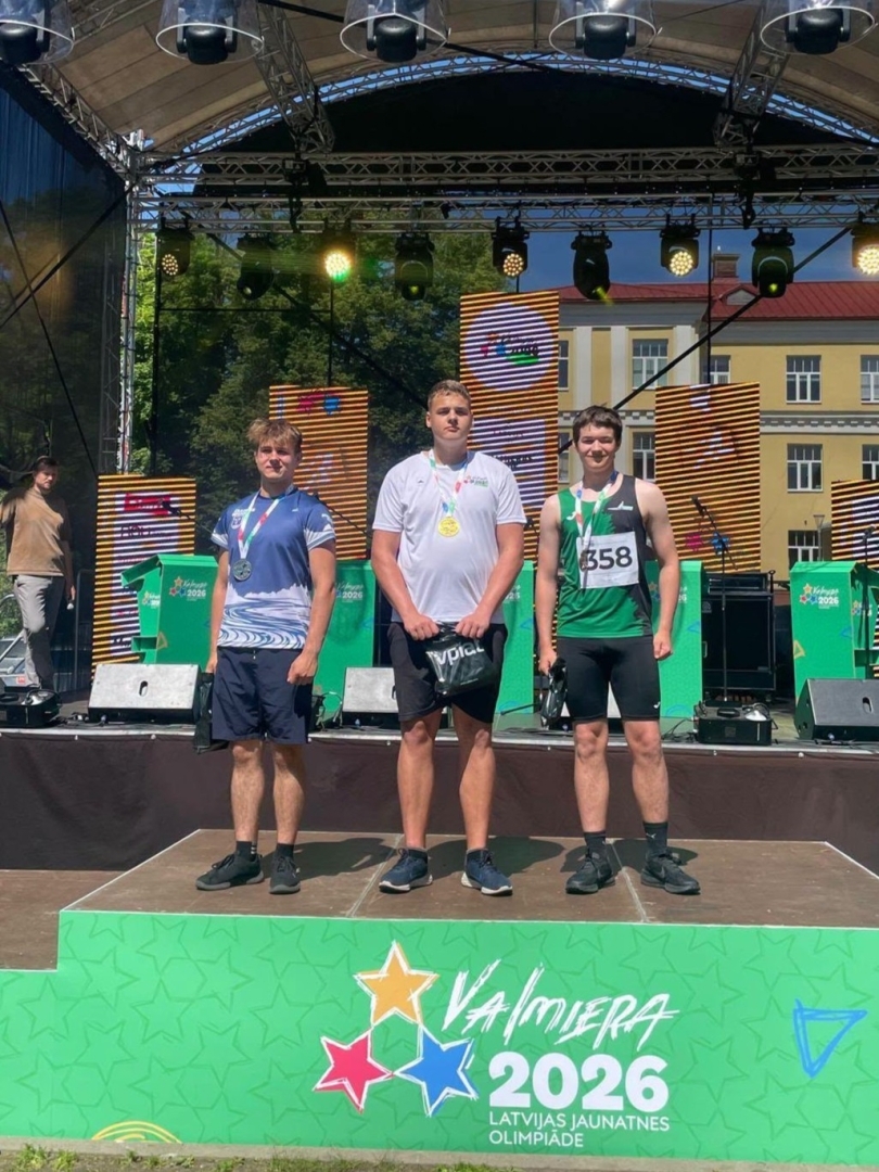 Jurģim bronzas medaļa