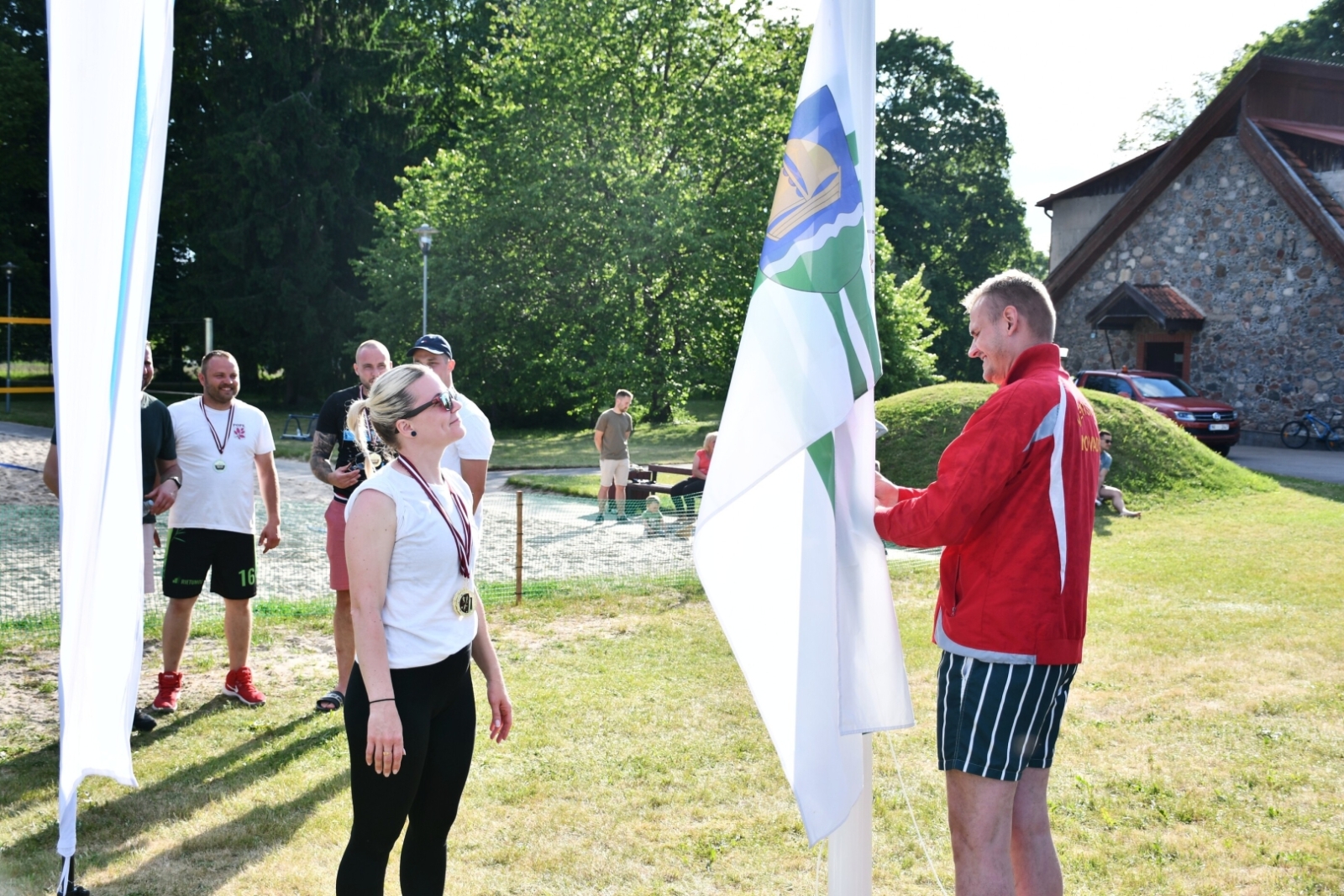 Popē nosvinēti novada sporta svētki