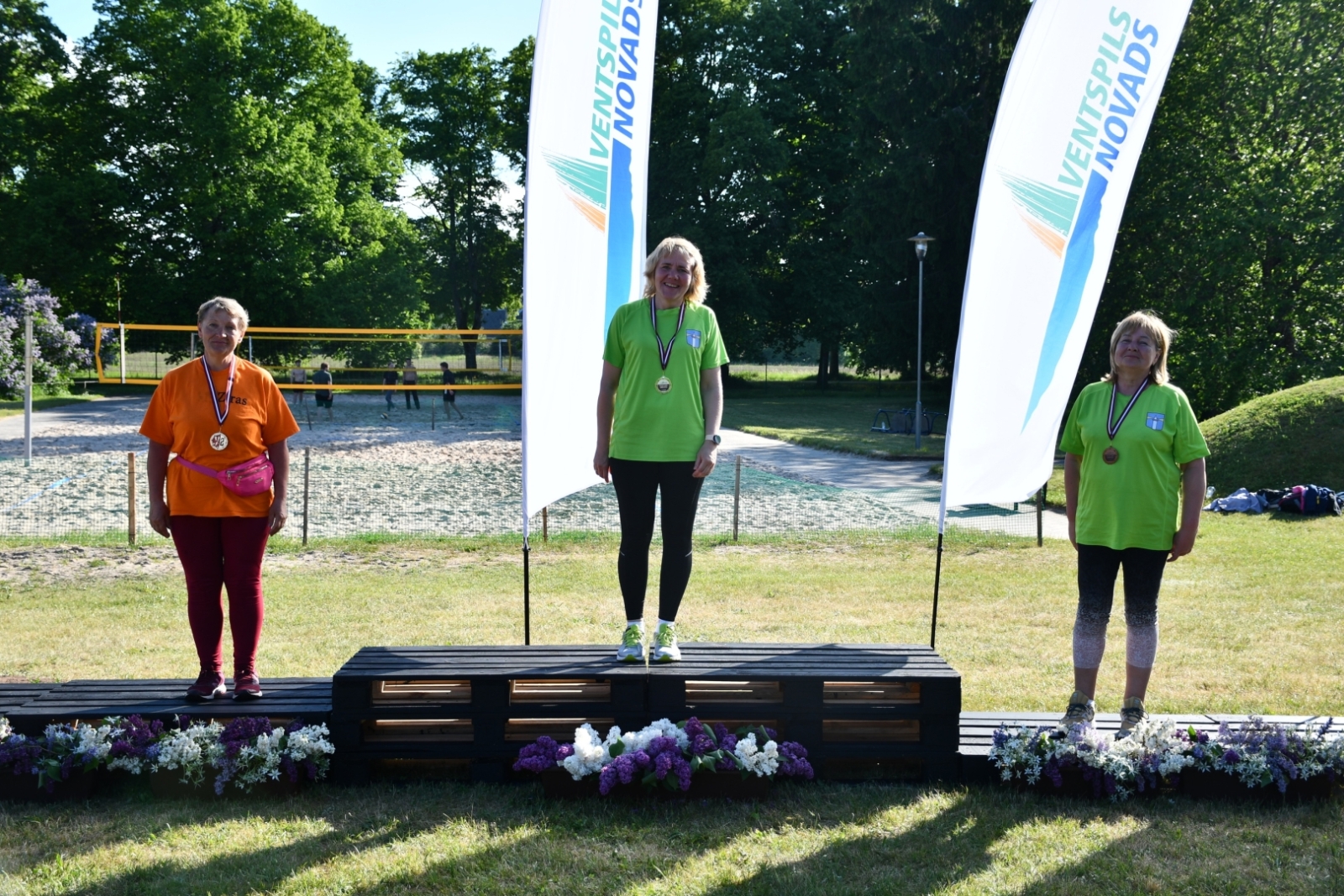 Popē aizvadīti novada sporta svētki
