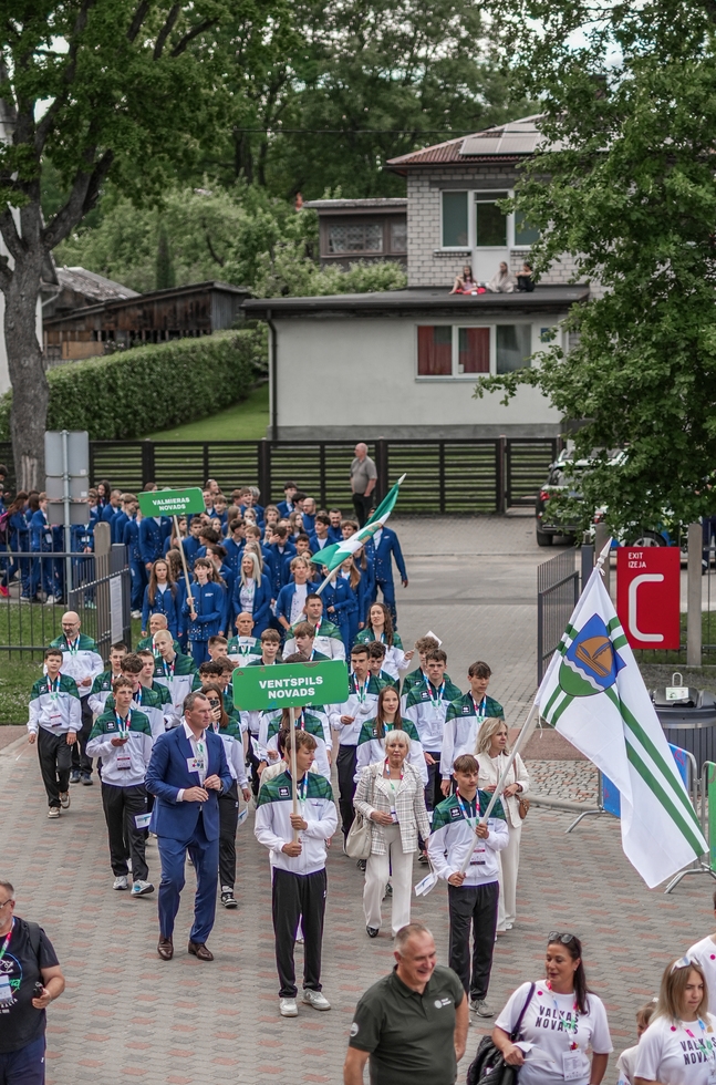 Ventspils novada sportisti uzsāk startus Valmierā