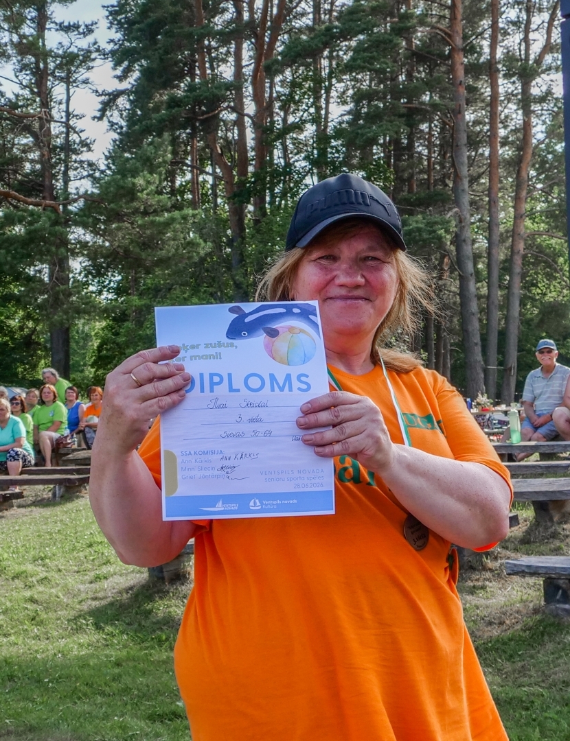 Senioru apbalvošana