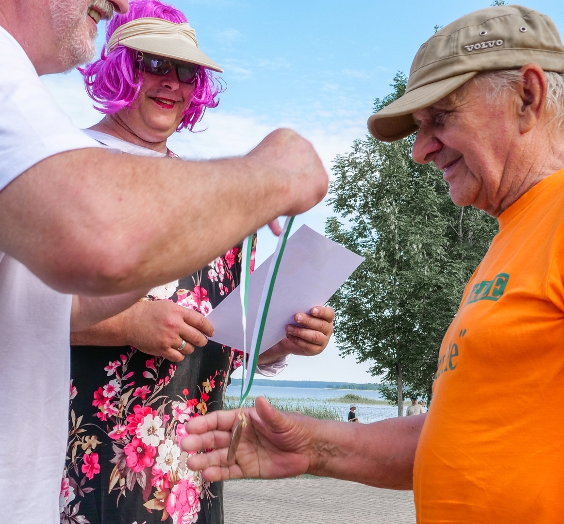 Senioru apbalvošana