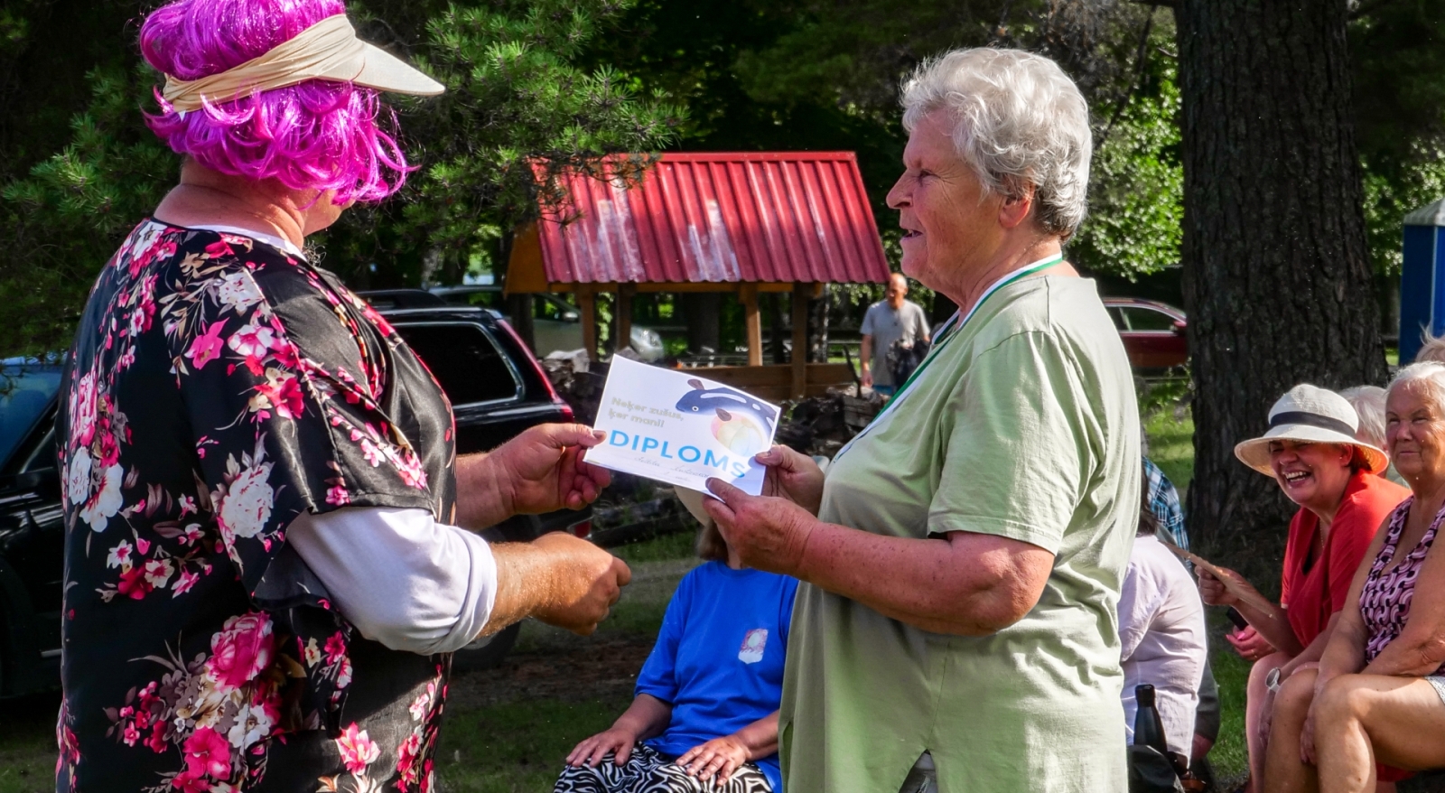 Senioru apbalvošana