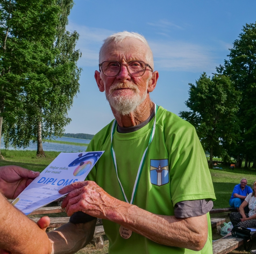 Senioru apbalvošana