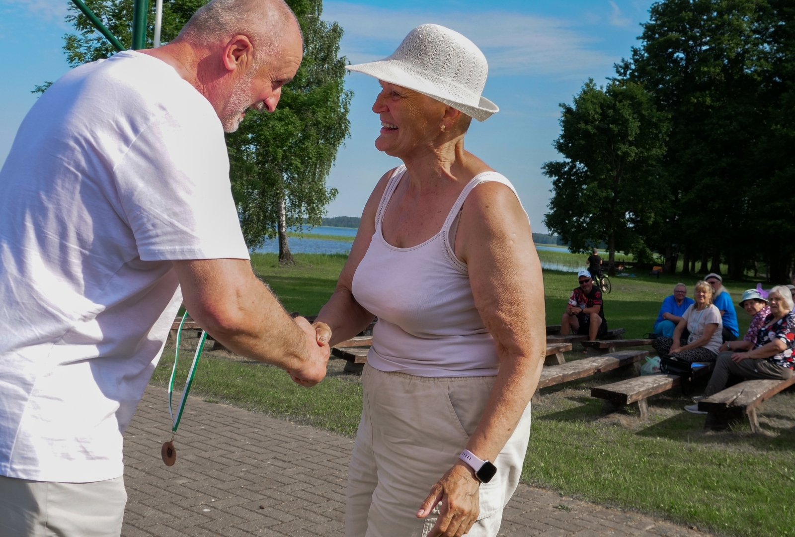 Senioru apbalvošana