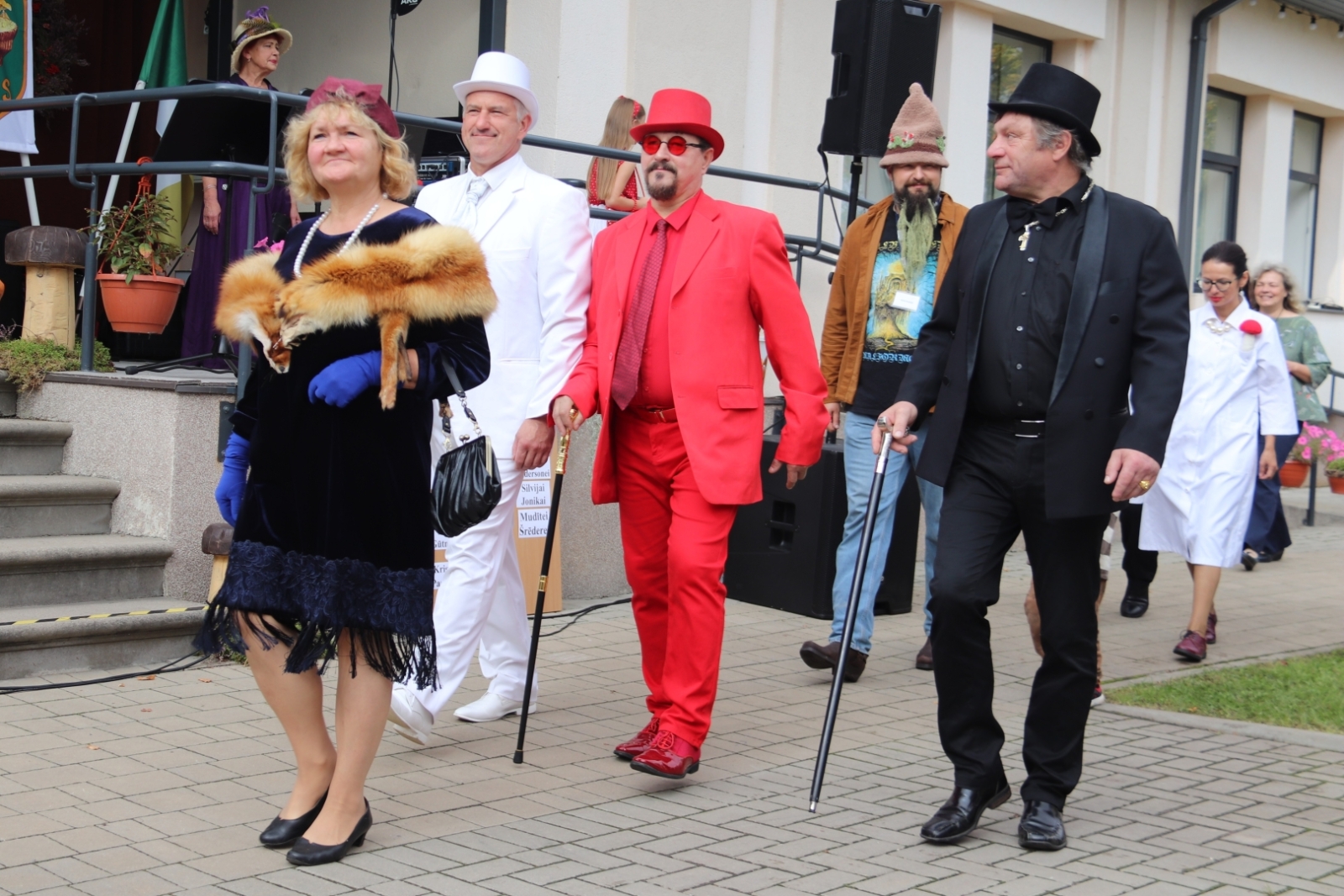 Sēņu festivāla gājiens