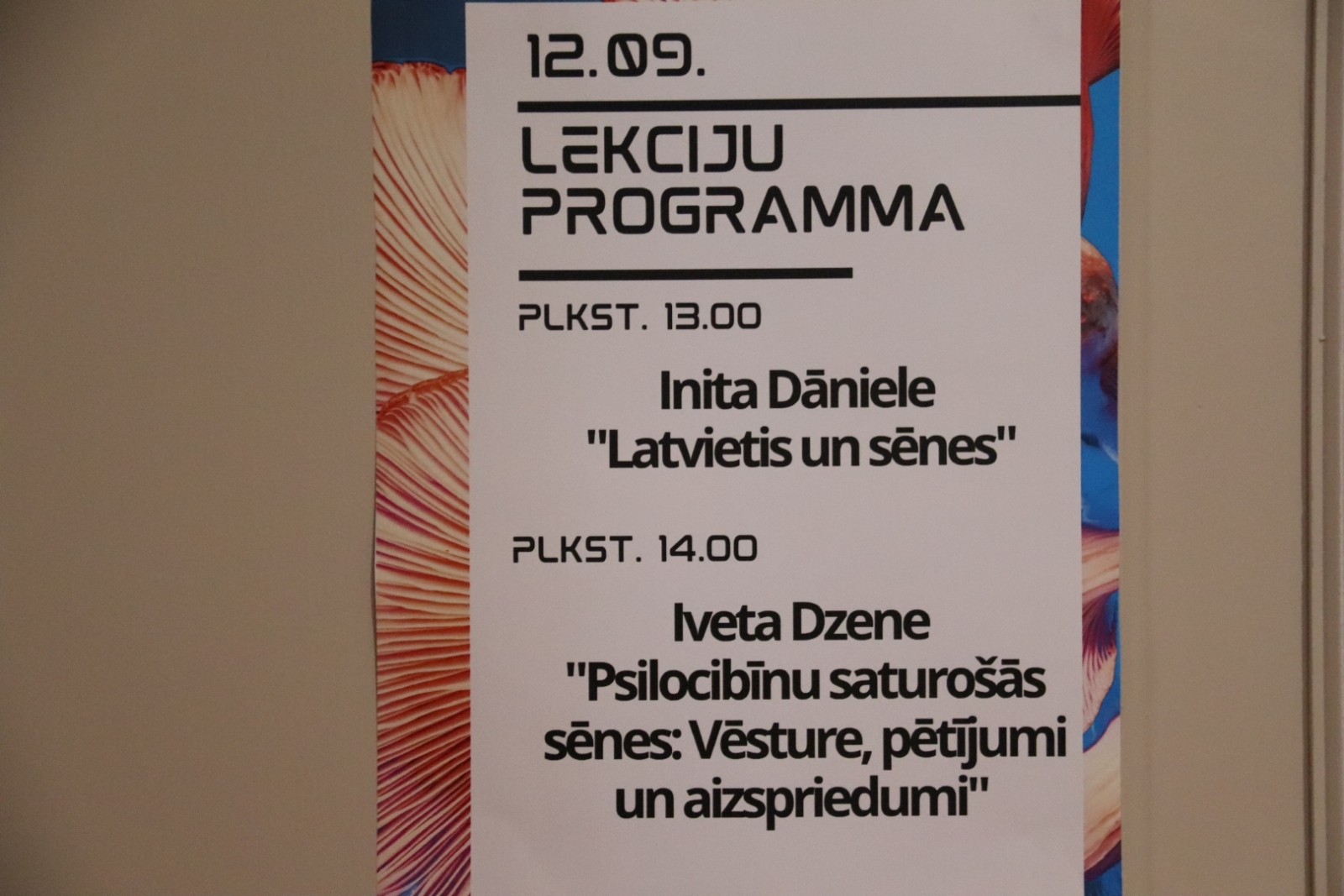 Zirās valda rosība – cilvēki bauda Sēņu festivāla piedāvājumu