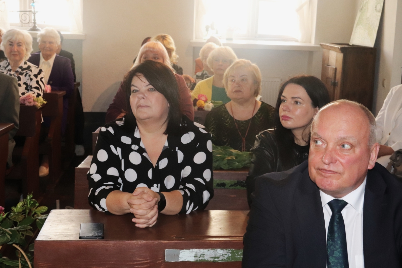 Viesi ieradušies uz svētkiem