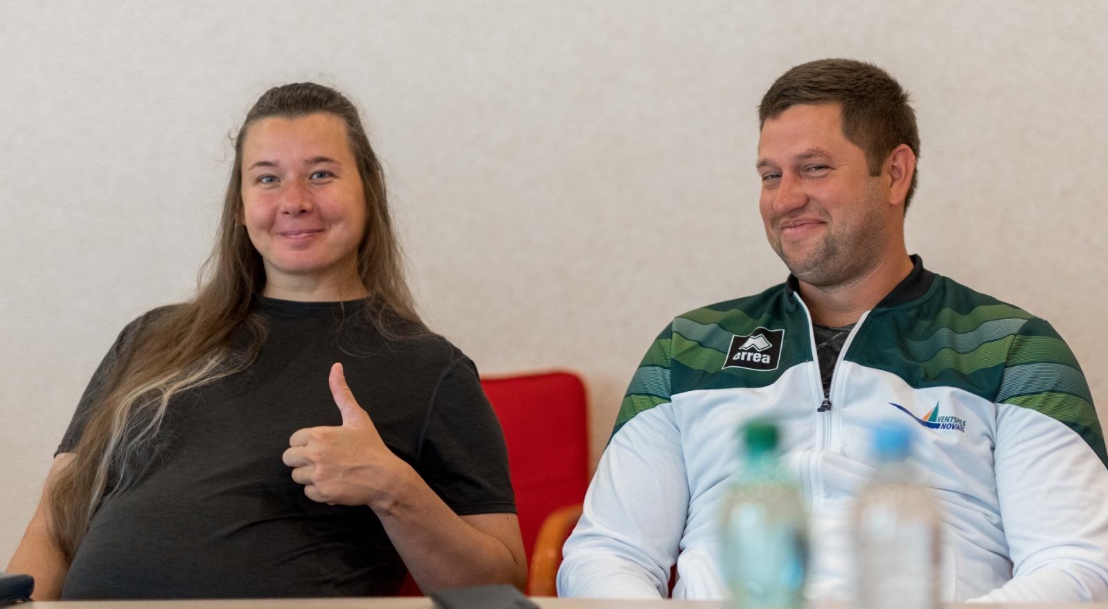 Treneri priecīgi par sportistu sasniegumiem